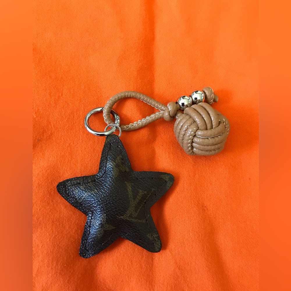 Up Cycle LV Mono Star Bag Charm